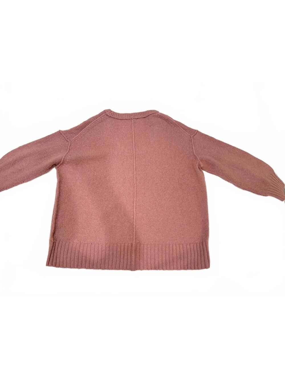 Free People Brookside Tunic Sweater Rose Pink Slouchy Oversized Knit Small - Picture 5 of 9